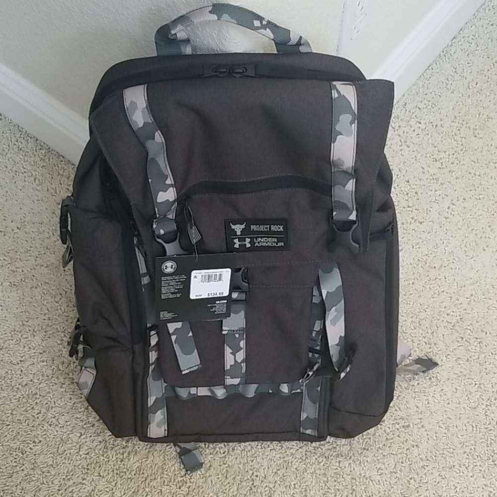 COPY - Under Armour Project Rock Camo Backpack